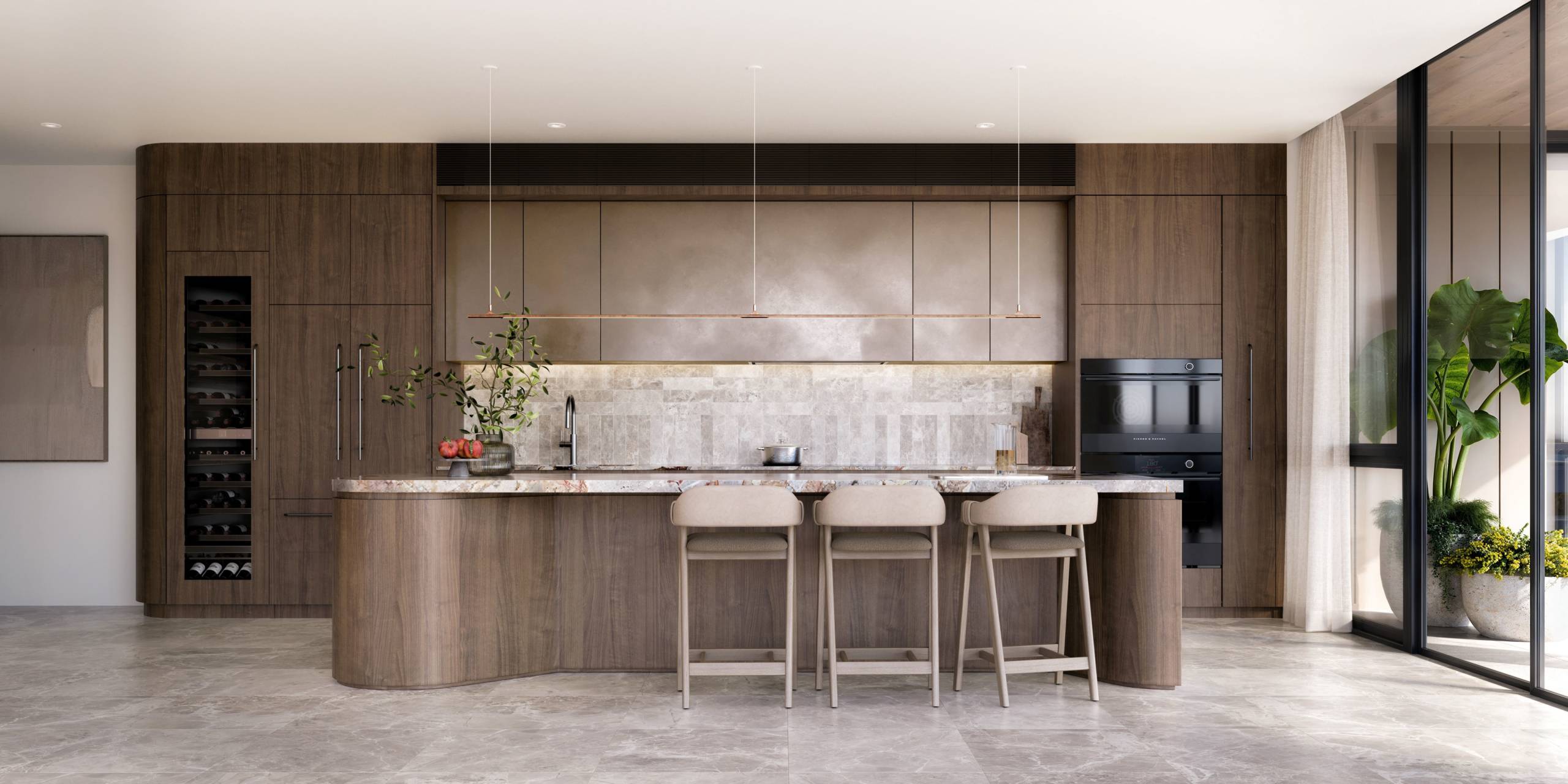 Kitchen, scheme two