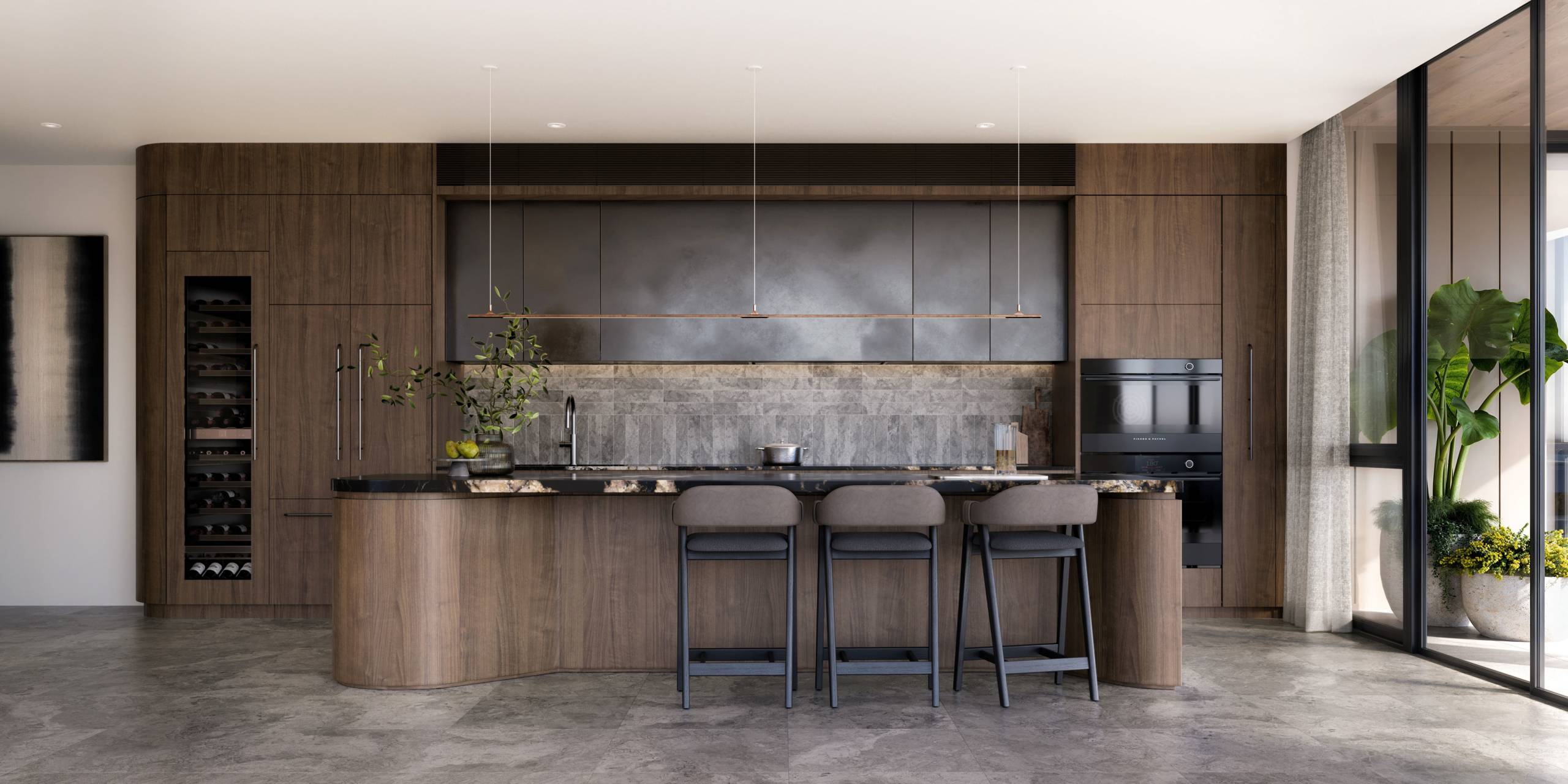 Kitchen, scheme three