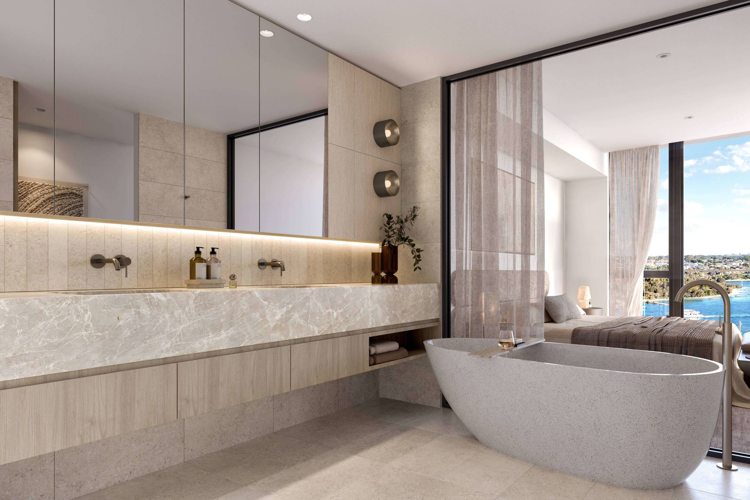 Ensuite, scheme one